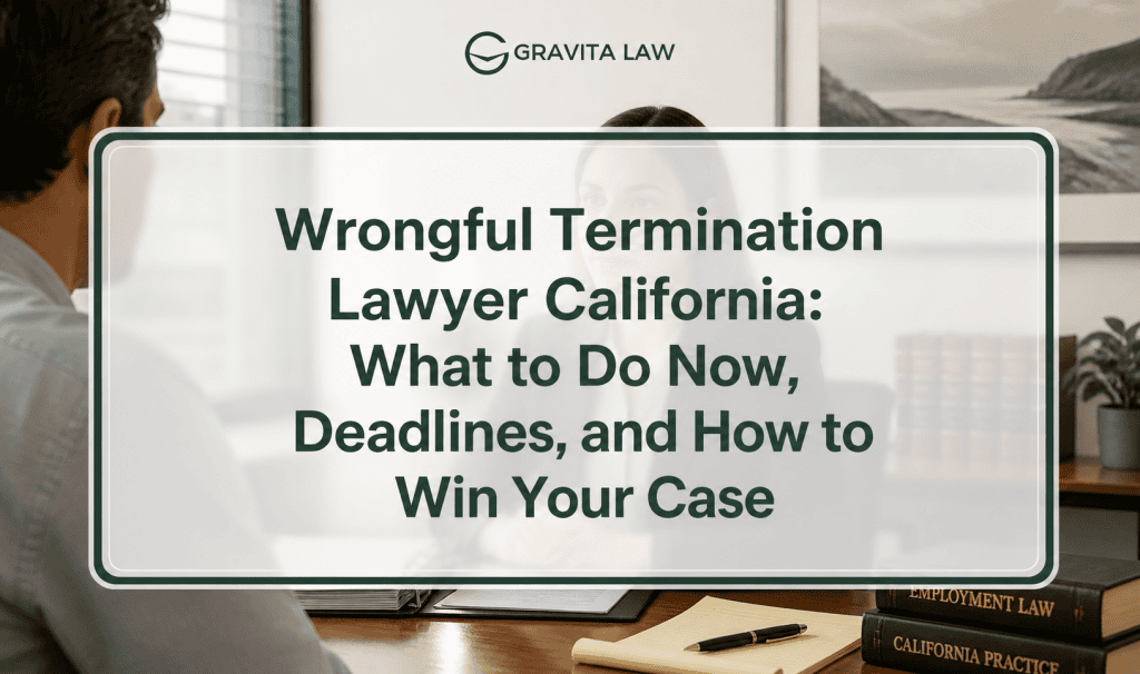 wrongful termination lawyer california